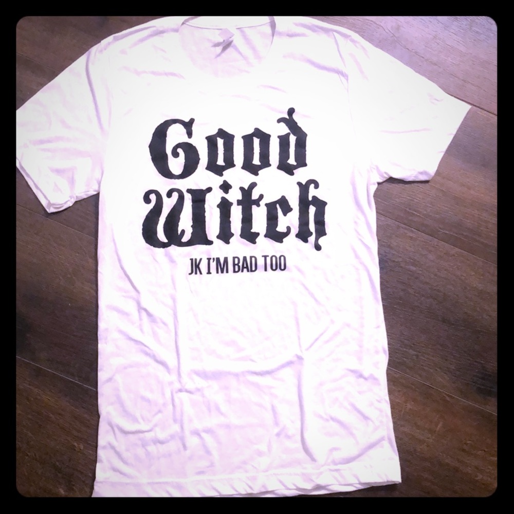 Small t-shirt - Good Witch. Perfect for Halloween